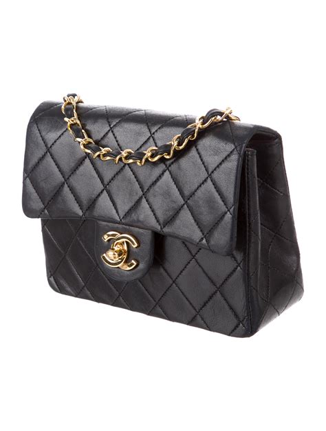 chanel classic mini bag size|vintage chanel mini flap bag.